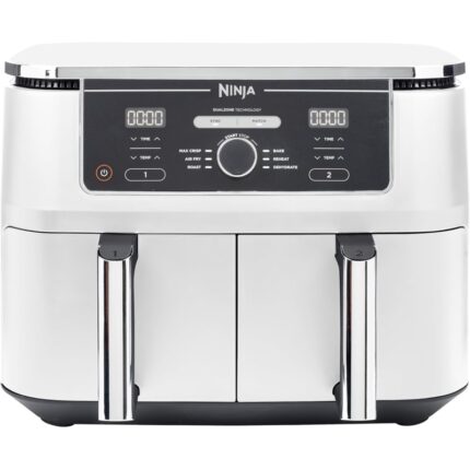 Ninja AF400EUWH Foodi MAX Dual Zone 9,5 L 6-en-1 Friteuse à air